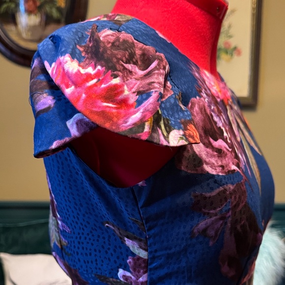 Moulinette Soeurs Floral Blue Dress - Picture 3 of 8